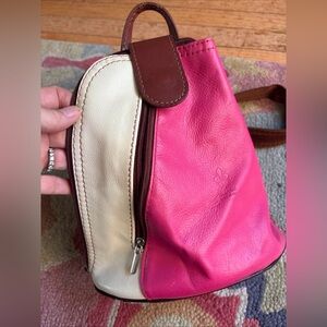 Vera Pelle Italy Multi colored leather Women's Bag